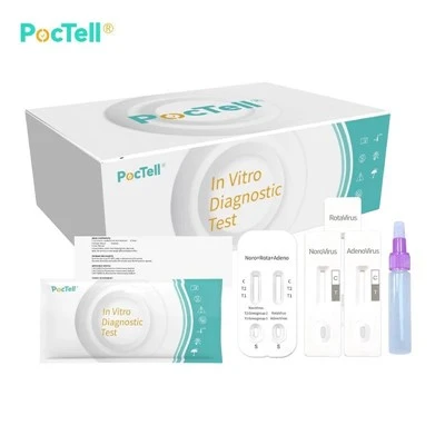 Kaset Tes Cepat Kombo Norovirus Rotavirus dan Adenovirus